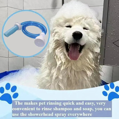 Joypetsmart Universal Dog Bath Hose (63.1 In) - Spot Washer, Sink Attachment for Stress-Free Dog Rinsing