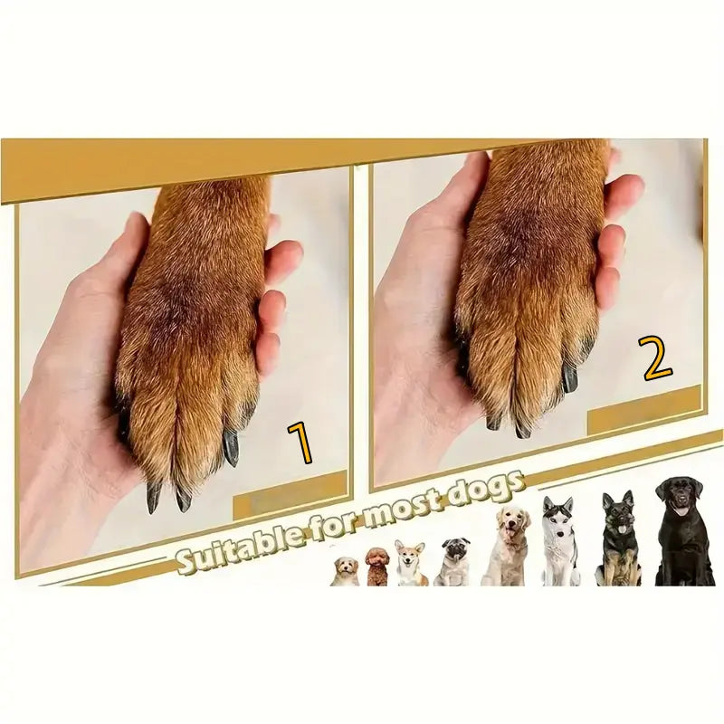1Pc Dog Nail File for Dogs, Scratch Square for Dogs Stress Free Nail File, Dog Nail File & Scratch Pad - Prevent Furniture Damage from Long Sharp Dog Nails, Stress-Free Claw Trimmer and Grinder for Dog Grooming at Home, Pet Nail Care