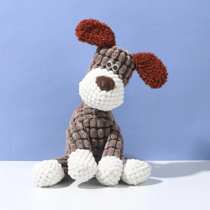 Pet Toy Dog Chew Sound Toy Funny Donkey Durable Chew Teeth Grinding Pet Plush Toy Interactive Dog Toy