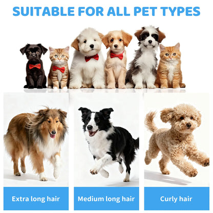 Pawimood 5-In-1 Pet Grooming Vacuum for Shedding Grooming, 13000PA Strong Suction Dog Grooming Kit with 2L Dust Cup, Professional Hair Removal and Home Cleaning Tool