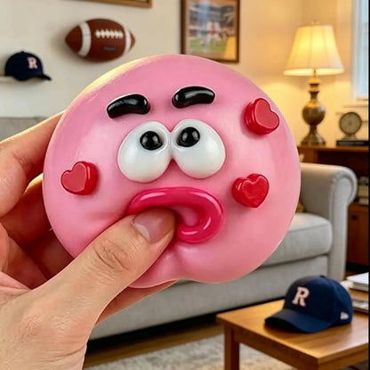 NEW Squishy Cutie Toy ,Funny Face Curiosities Dog Face Swap Squishy Soft Moldable Multisensory Stress Relief for Anxiety Safe Maltose Material Portable Sensory Decompression Party Favors