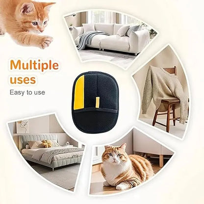 Pet Hair Removal Gloves, Electrostatic Pet Hair Remover, Reusable Cat&Dog Hair Remover for Couch, Furniture, Carpet, Car Seat, Pet Grooming Gloves