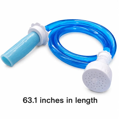 Joypetsmart Universal Dog Bath Hose (63.1 In) - Spot Washer, Sink Attachment for Stress-Free Dog Rinsing